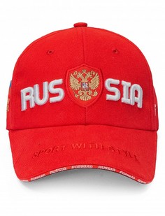 Бейсболка унисекс Forward u20141(2)g-ff212 красная, one size