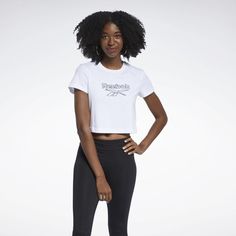 Футболка Reebok White для женщин, GJ5764, размер S
