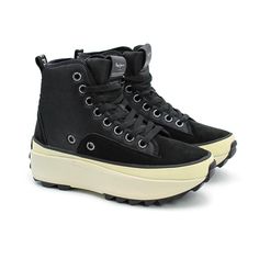 Кеды женские Pepe Jeans London WOKING CITY PLS31275 черные 41 EU