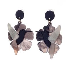 Серьги из бижутерного сплава с swarovski Moon Paris ML-23.03-017