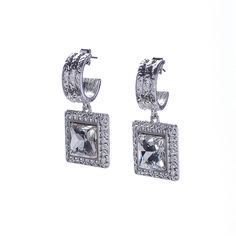 Серьги из бижутерного сплава с swarovski Moon Paris MB-22.12-019