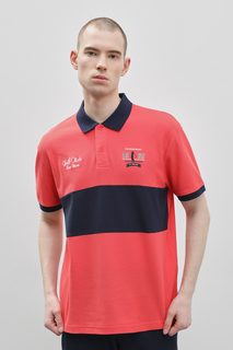 Футболка мужская Finn Flare FBD210125 красная 2XL