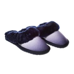 Тапочки женские Emu Australia Jolie Wool W12114 синие 36 EU