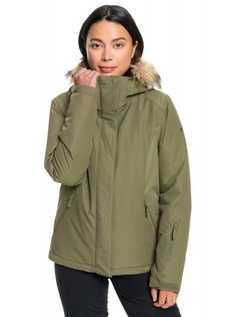 Спортивная куртка женская Roxy ERJTJ03320 зеленая 40