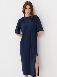 Платье женское VAY 5231-3739 синее 56 RU
