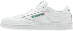 Кеды унисекс Reebok Club C 85 белые 9 US