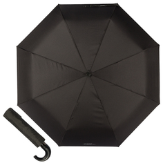 Зонт складной унисекс автоматический Ferre 4U-OC черный Ferre