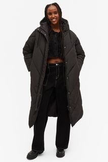 Пальто женское Monki 0927676001 черное XL (доставка из-за рубежа)