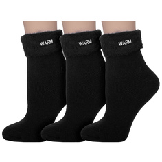 Комплект носков женских Hobby Line 3-018-2 черных 36-40
