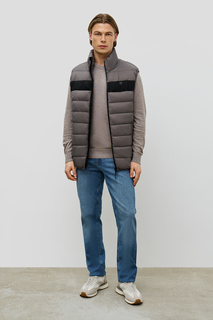 Утепленный жилет мужской Baon B6722002 коричневый M