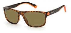 Солнцезащитные очки Мужские Polaroid PLD 2121/S коричневые