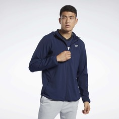 Спортивная ветровка мужская Reebok TE Woven Jacket VECNAV синяя L