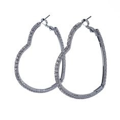 Серьги из бижутерного сплава с swarovski Moon Paris MB-23.04-004