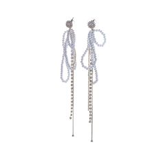 Серьги из бижутерного сплава с swarovski Moon Paris MB-22.12-005