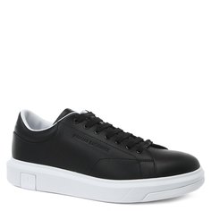 Кеды мужские Armani Exchange XUX123 черные 9 UK