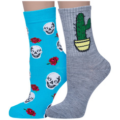 Комплект носков унисекс Hobby Line 2-801У разноцветных 36-40