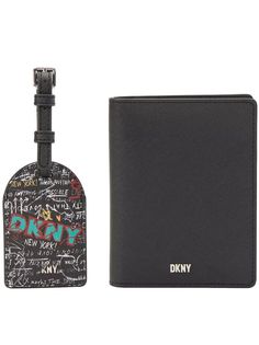 Обложка для паспорта женская DKNY R23MIU93 черная