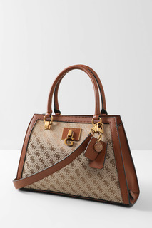 Сумка женская Guess HWJB78 75070, бежевый/коричневый