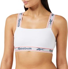 Топ спортивный Reebok для женщин, укороченный, U4_C9482_RBK, белый, M