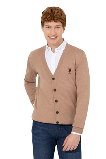 Кардиган мужской U.S. POLO Assn. g081sz0th0henrico-e бежевый XS