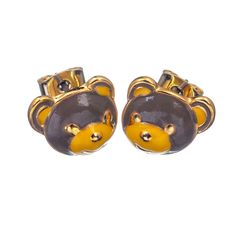 Серьги из бижутерного сплава с эмалью Moon Paris MK-23.04-023