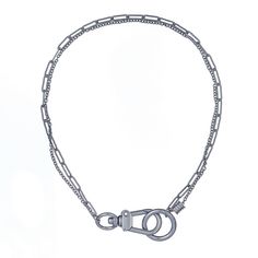 Колье из бижутерного сплава с swarovski 42 см Moon Paris MR-23.02-033