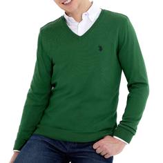 Пуловер мужской U.S. POLO Assn. g081sz0tk0enrique-sk22 зеленый L
