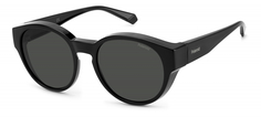 Солнцезащитные очки унисекс Polaroid PLD-20000808A55M9, черный