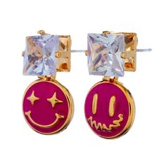 Серьги из бижутерного сплава с swarovski Moon Paris MK-23.03-006