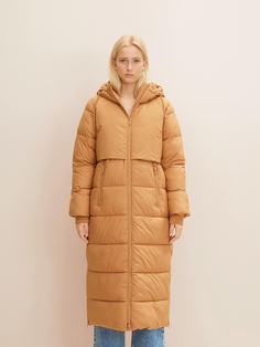 Пальто женское TOM TAILOR 1032690 коричневое XS