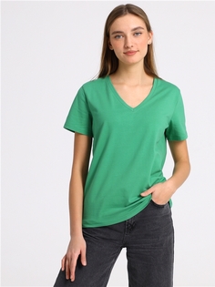 Футболка женская Апрель 1ЖДФК4123804 зеленая 84/164