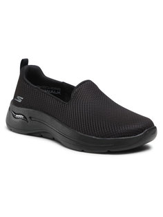 Слипоны Go Walk Arch Fit 124401/BBK Skechers Черный 38,5 EU