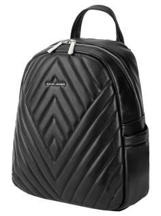 Рюкзак женский David Jones 6724-4 черный, 24x29x11 см