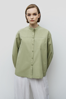 Блуза женская Baon B1723005 зеленая 2XL