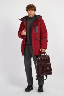 Зимняя куртка мужская Baon B531510 бордовая M