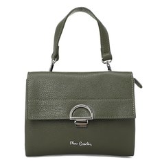 Сумка женская Pierre Cardin 1934 зелено-коричневая