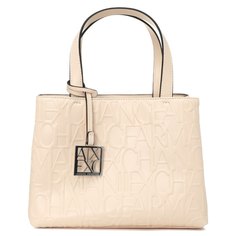 Сумка женская Armani Exchange 942647 бежево-розовая
