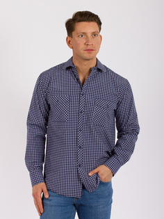 Рубашка мужская PALMARY LEADING GD57000950 синяя 5XL