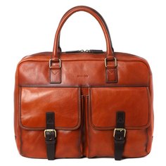 Сумка для ноутбука мужская Gerard Henon 2283B коричневая