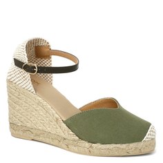 Эспадрильи женские GEOX D35TPA зеленые 41 EU