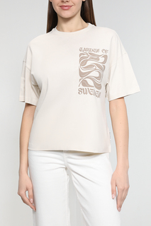 Футболка женская Marc O’Polo 302203051035 белая XS