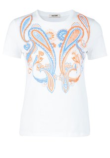 Футболка женская ROBERTO CAVALLI ф2 белая 42