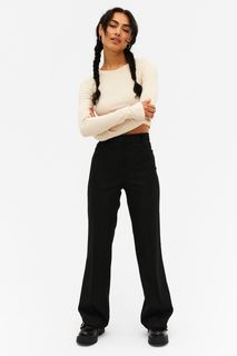 Брюки женские Monki 1015370023 черные 38 EU (доставка из-за рубежа)