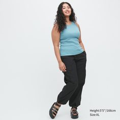 Брюки женские UNIQLO 456106COL09 черные S (доставка из-за рубежа)
