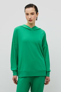Худи женское baon B1123001 зеленое L