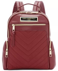 Рюкзак женский Karl Lagerfeld KO980CV0 бордовый, 32х26х12 см