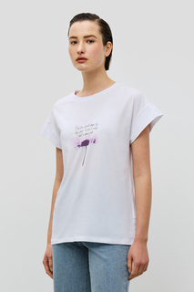 Футболка женская baon B2323015 белая M