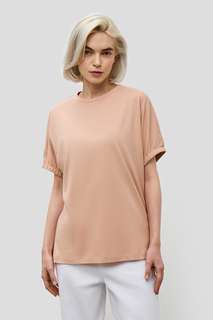 Футболка женская baon B2323051 бежевая XL