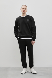 Спортивные брюки мужские Finn Flare FAC23015 черные XL