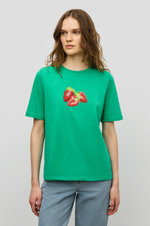 Футболка женская Baon B2323094 зеленая XS